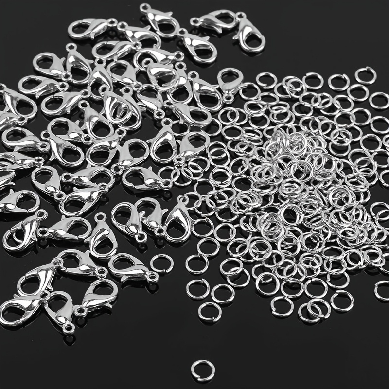 Jewelry Making Hoops - 1/2/300pcs Lobster Clasps Open Jump Rings