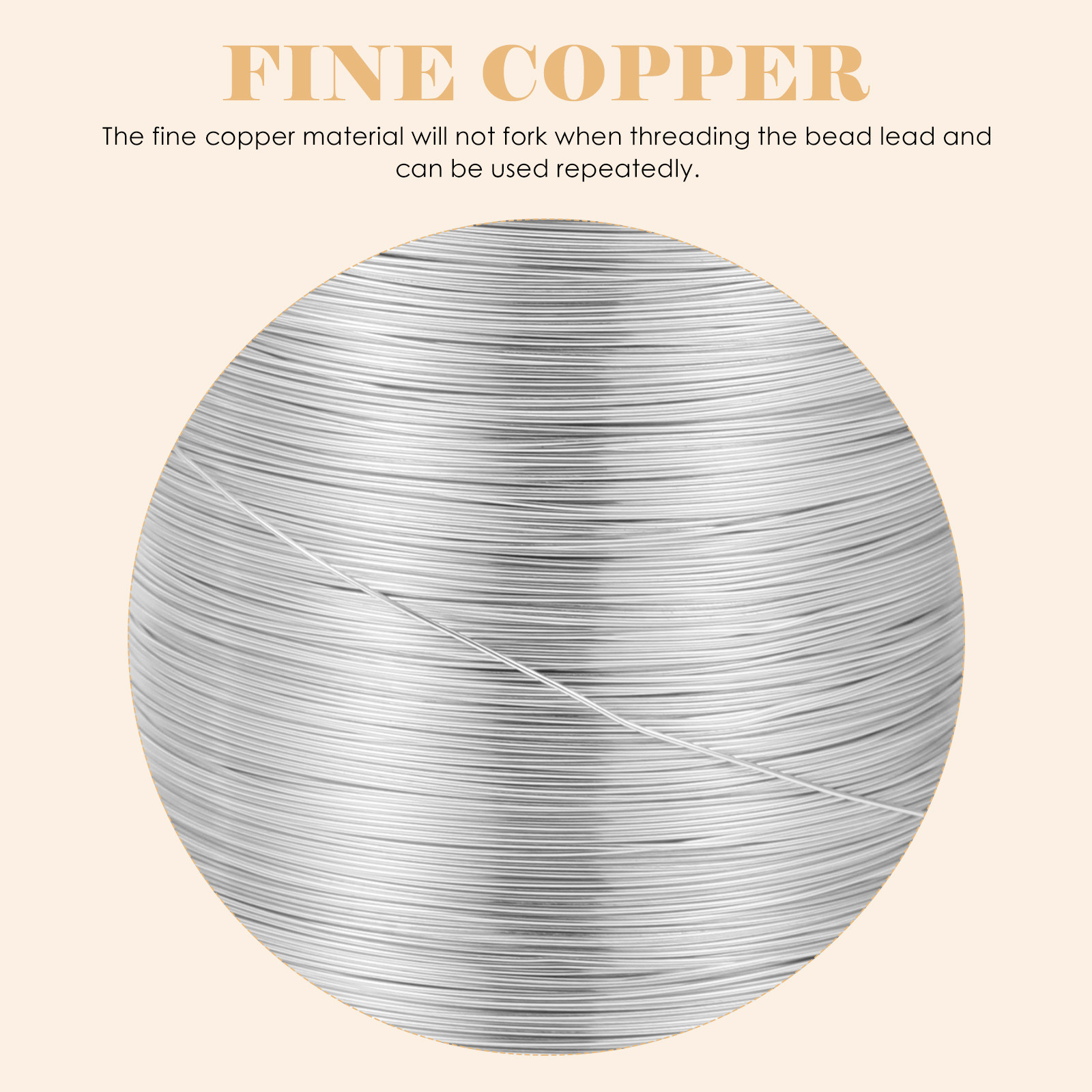Jewelry Making With Copper Wire - 1 Roll Copper Beading Wire 20
