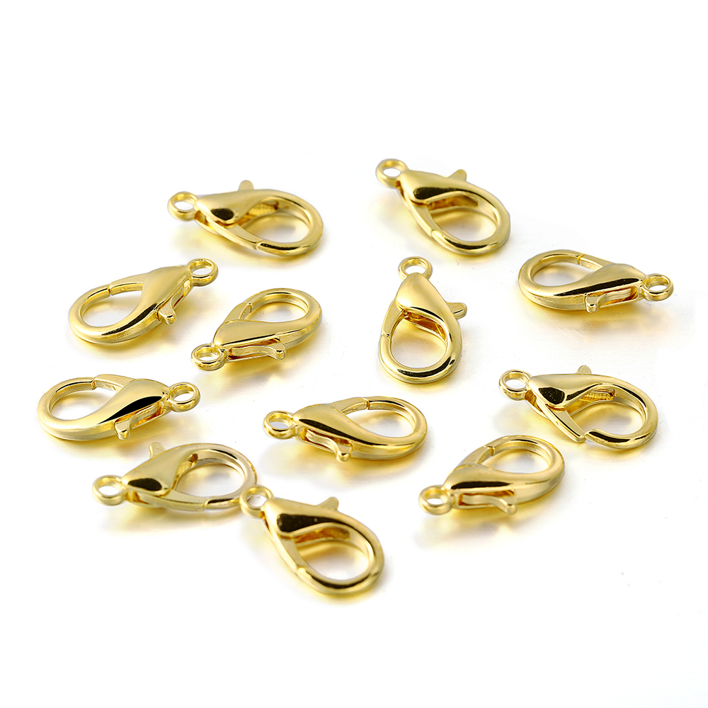 Jewelry Making Designs - 10pcs/lot Multiple Size Lobster Clasps Necklace