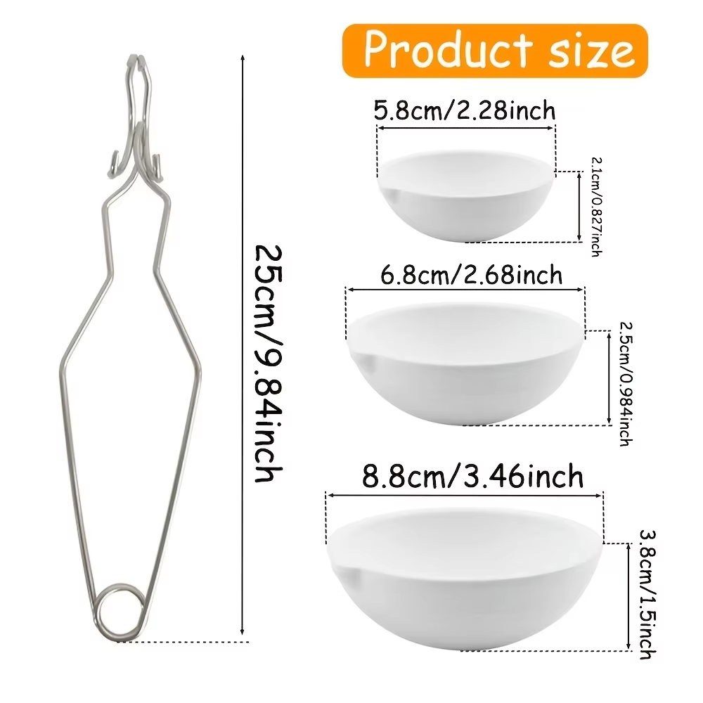Jewelry Making Machines - Stainless Steel Gold Melting Bowl Clamping