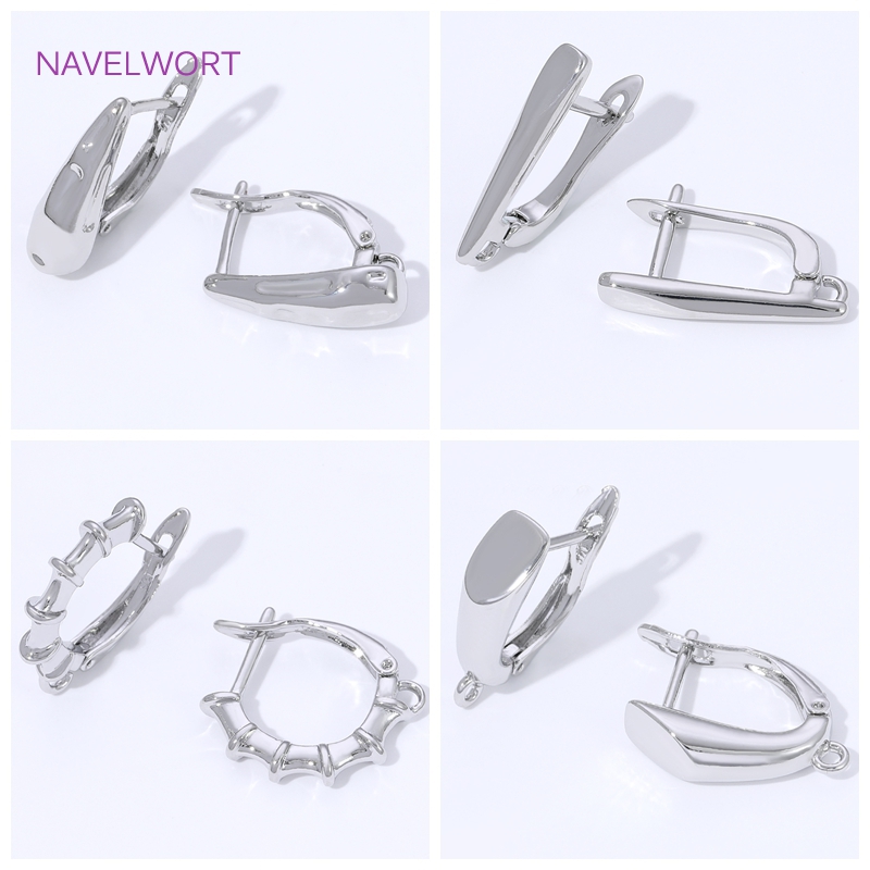Jewelry Making Designs - 18K Gold Plated Smooth Earring Hooks
