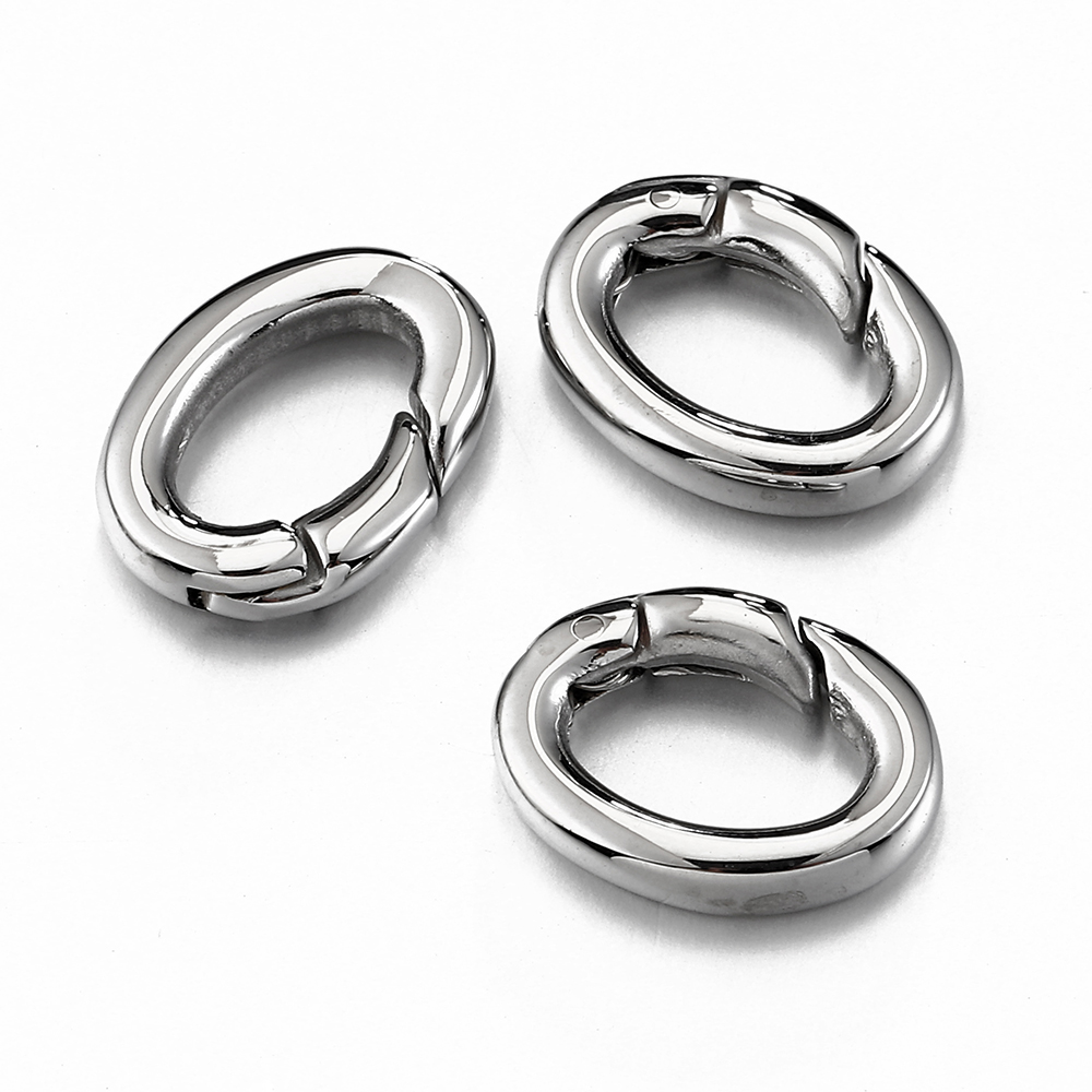 Jewelry Making Hoops - 2 Cái/1 Lò Xo Thép Không