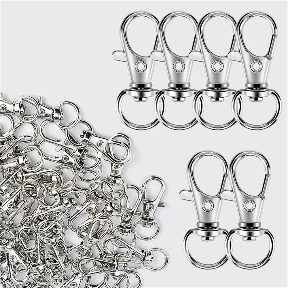25-200Pcs Metal Swivel Snap Ho - đánh giá và giá Jewelry Making Hoops