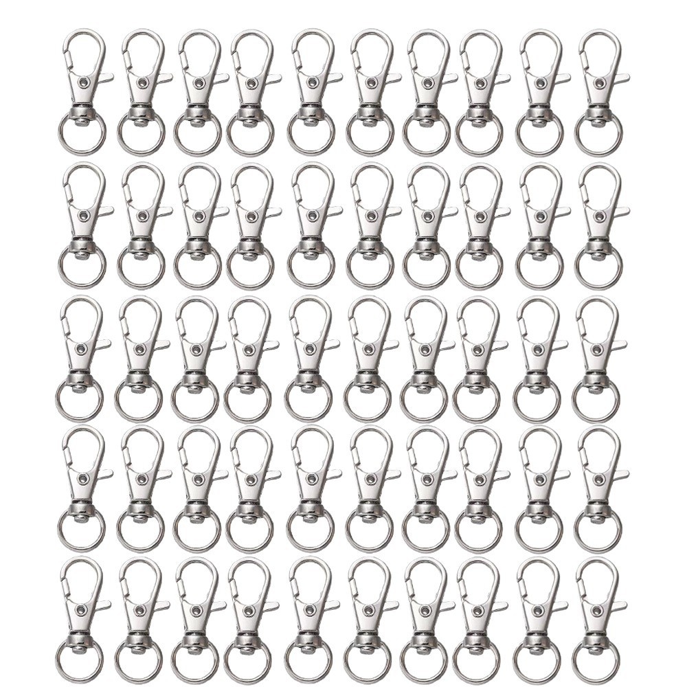 25-200Pcs Metal Swivel Snap Ho - đánh giá và giá Jewelry Making Hoops