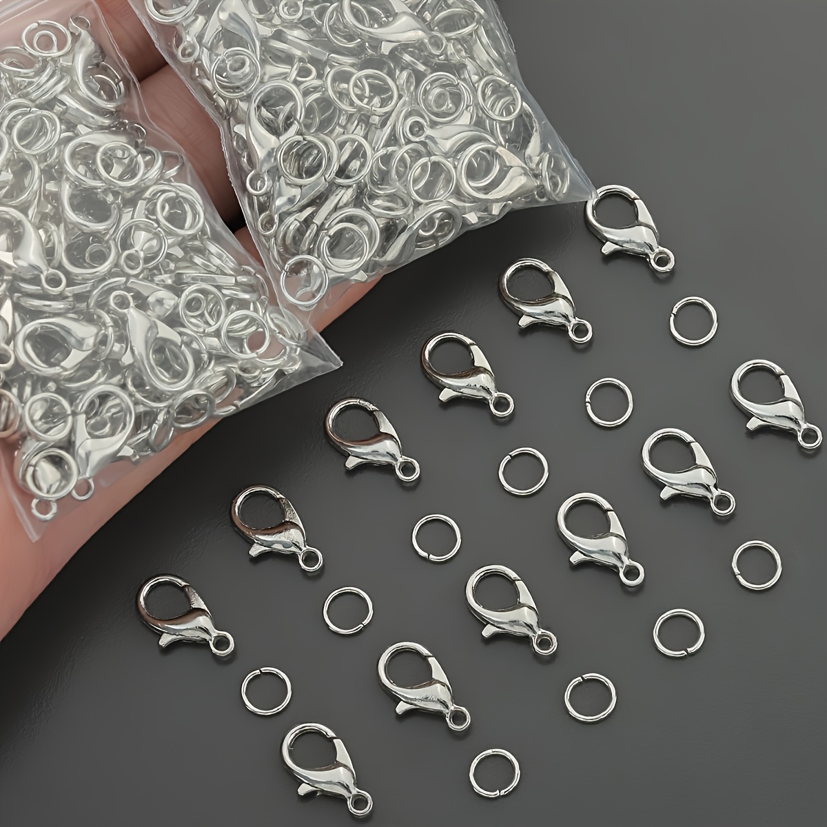1/2/300pcs Lobster Clasps Open - đánh giá và giá Jewelry Making Hoops