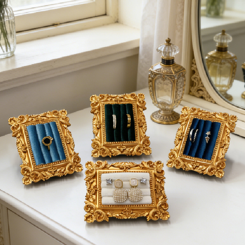 Vintage Picture Frame Ring Dis - đánh giá và giá Jewelry Making Organizer