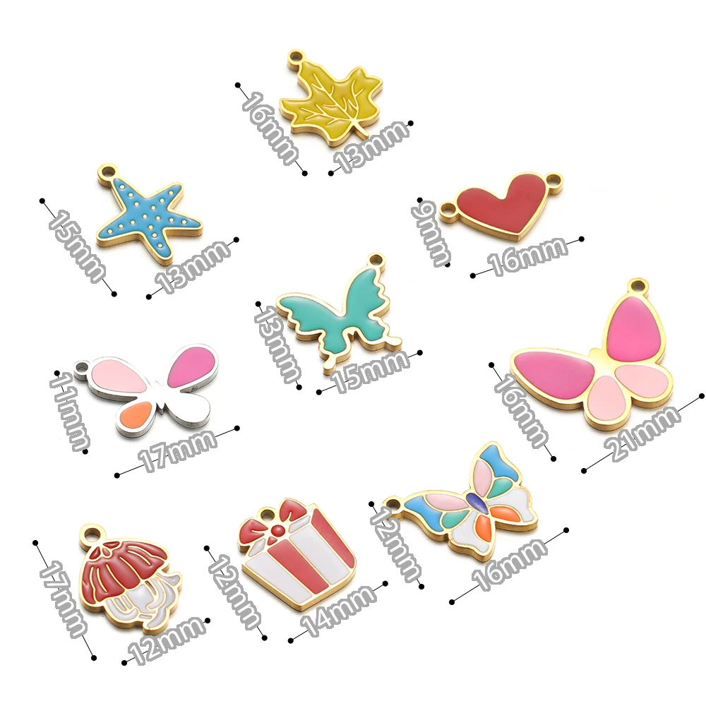 5pcs Stainless Steel Star Butt - đánh giá và giá Jewelry Making 4 Year Old