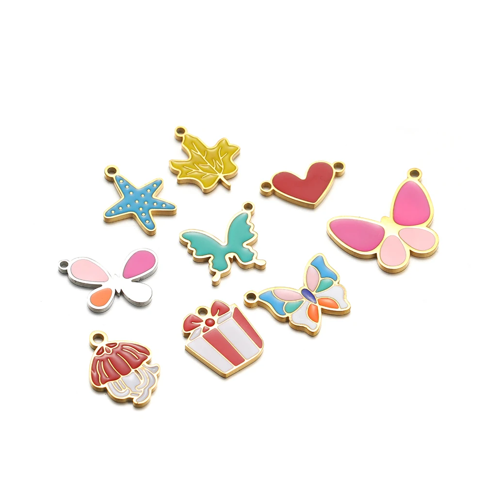 5pcs Stainless Steel Star Butt - đánh giá và giá Jewelry Making 4 Year Old
