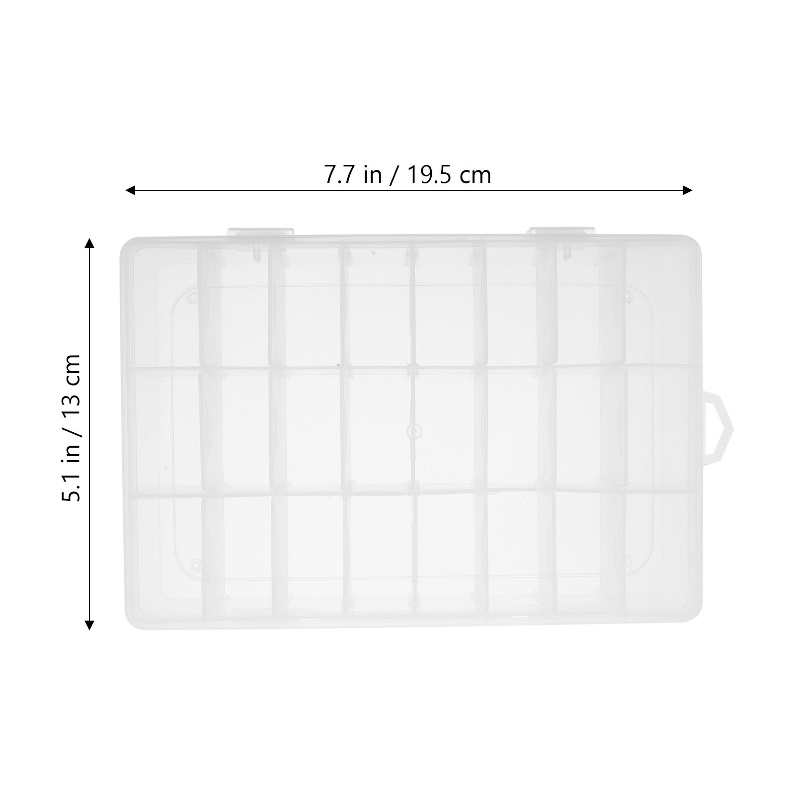 2 Pcs Plastic Grid Organizer S - đánh giá và giá Jewelry Making Organizer