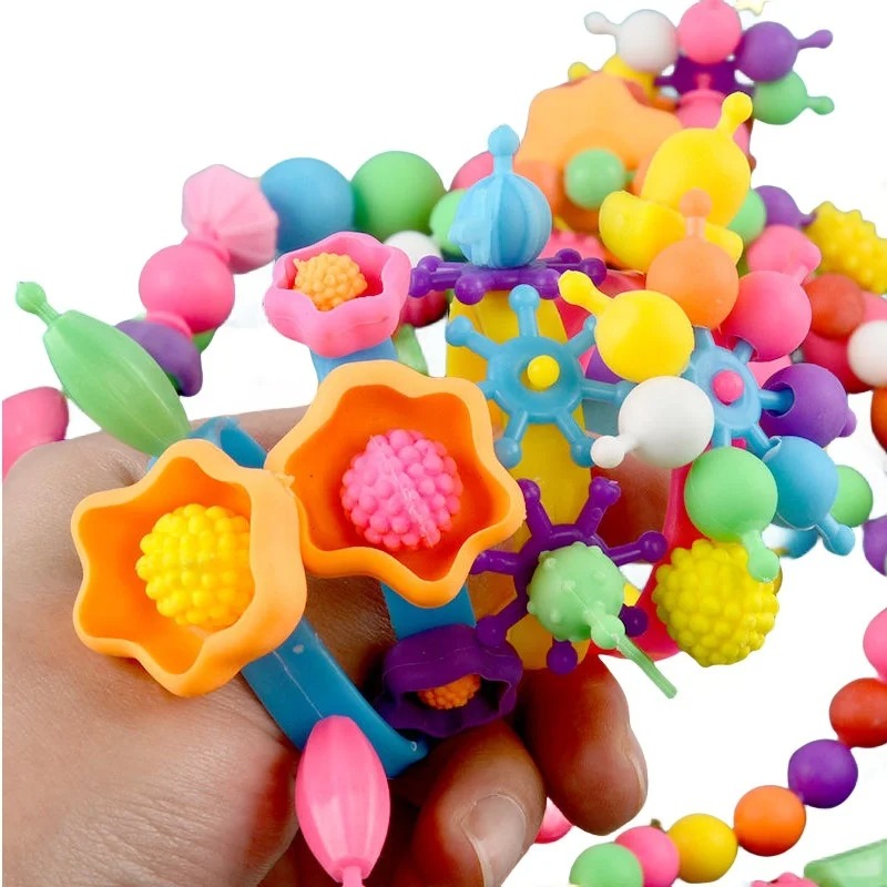 188-608pcs Pop Beads Children  - đánh giá và giá Jewelry Making 4 Year Old