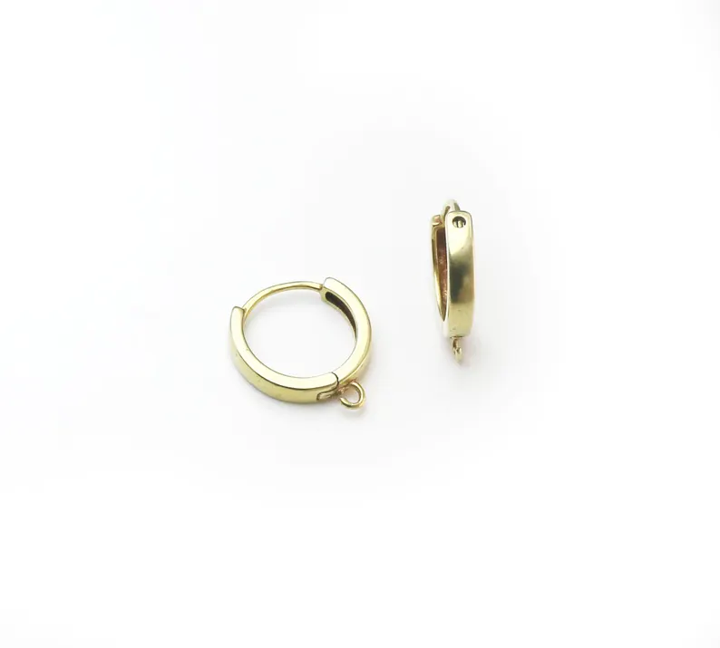 10pcs Brass Ear Hoops, Leverba - đánh giá và giá Jewelry Making Supplies