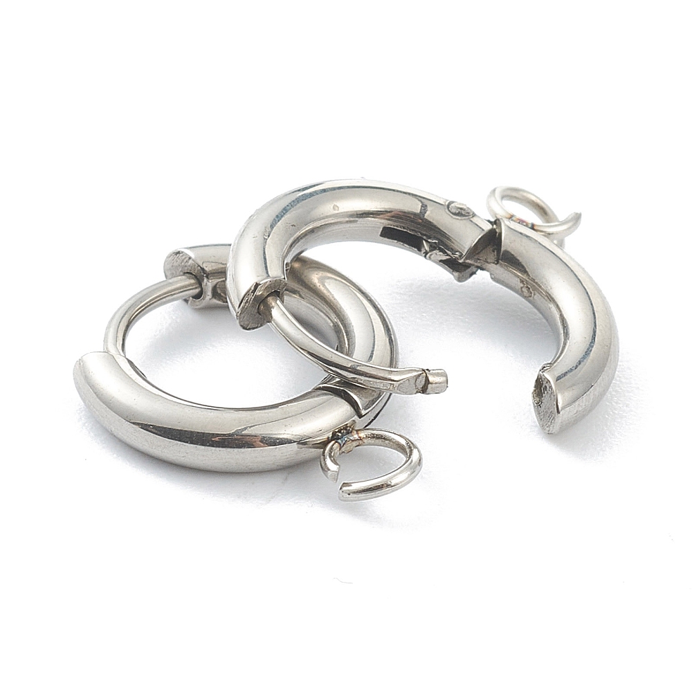 10pcs 201 Stainless Steel Hugg - đánh giá và giá Jewelry Making Hoops