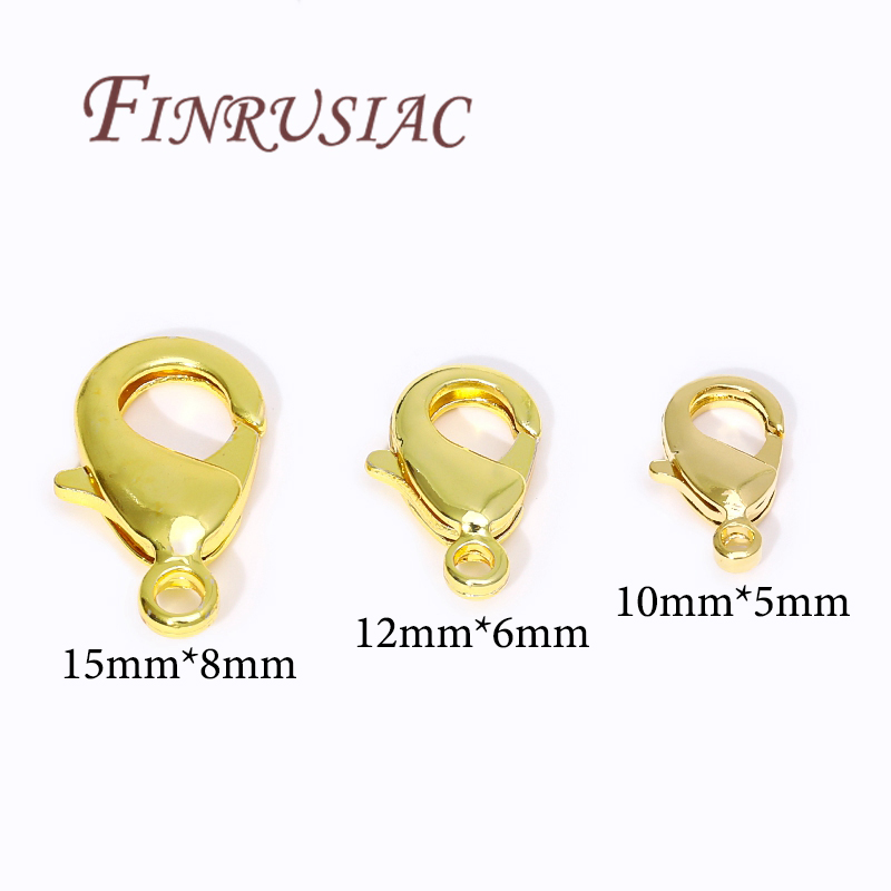 18K Gold Plated Lobster Clasps - đánh giá và giá Jewelry Making Supplies