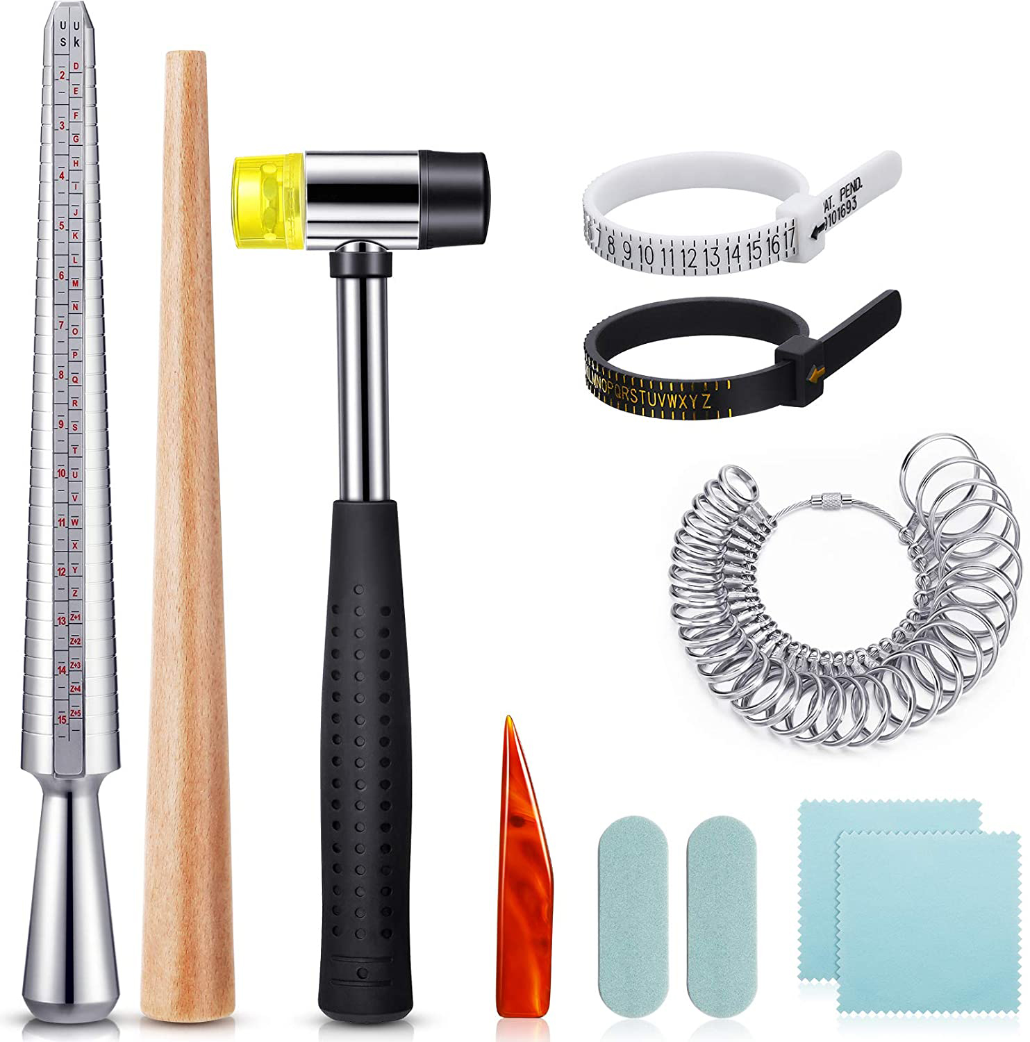 11 Pieces Of US UK Ring Mandre - đánh giá và giá Jewelry Making Machines