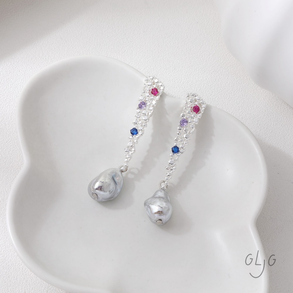 2PCS  CZ Paved Design Ear Stud - đánh giá và giá Jewelry Making Earring Supplies