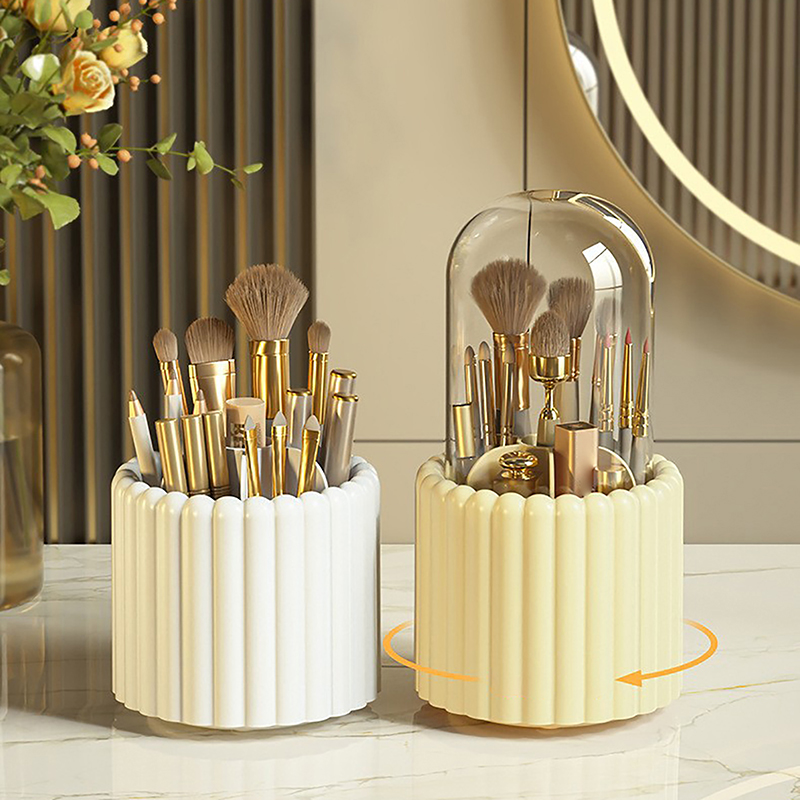 360° Rotating Makeup Brushes H - đánh giá và giá Jewelry Making Organizer