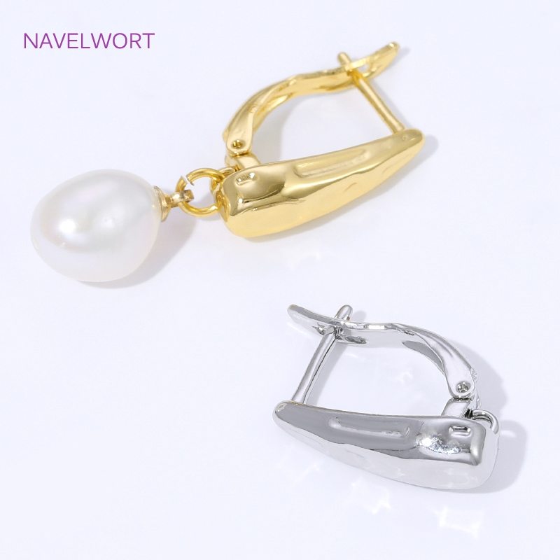 18K Gold Plated Smooth Earring - đánh giá và giá Jewelry Making Designs