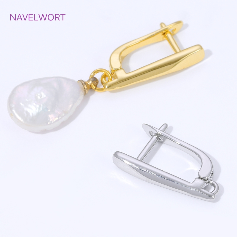 18K Gold Plated Smooth Earring - đánh giá và giá Jewelry Making Designs