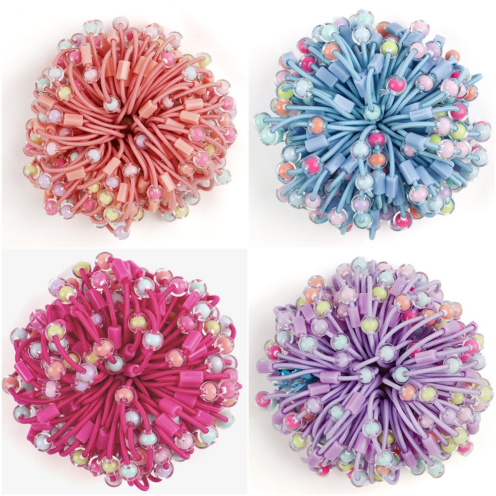 50pcs Cute Elastic Hair Ties P - đánh giá và giá Jewelry Making 4 Year Old