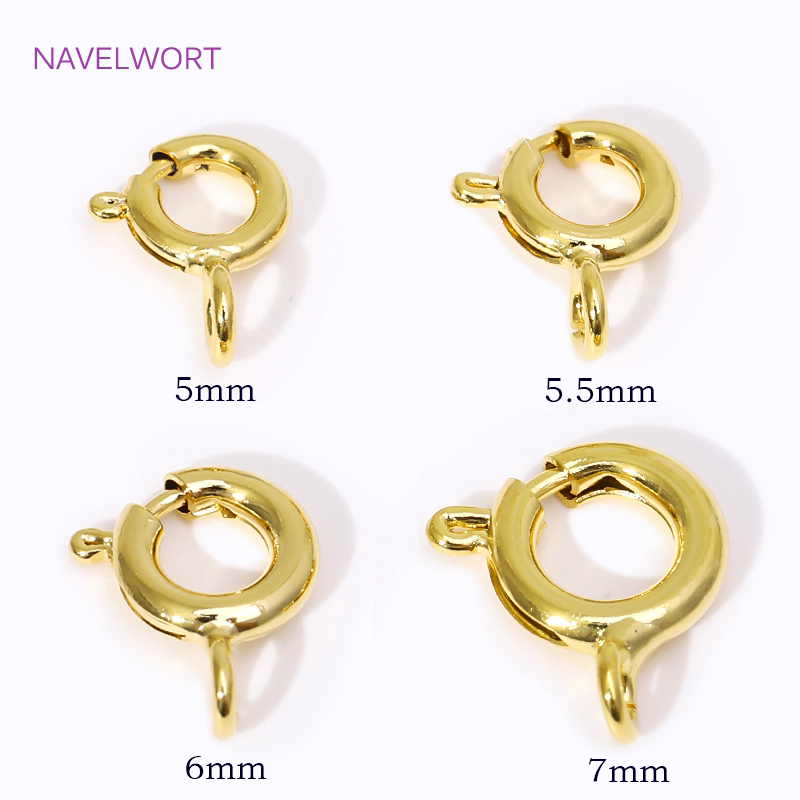 14K/18K Gold Plated Brass Spri - đánh giá và giá Jewelry Making Supplies