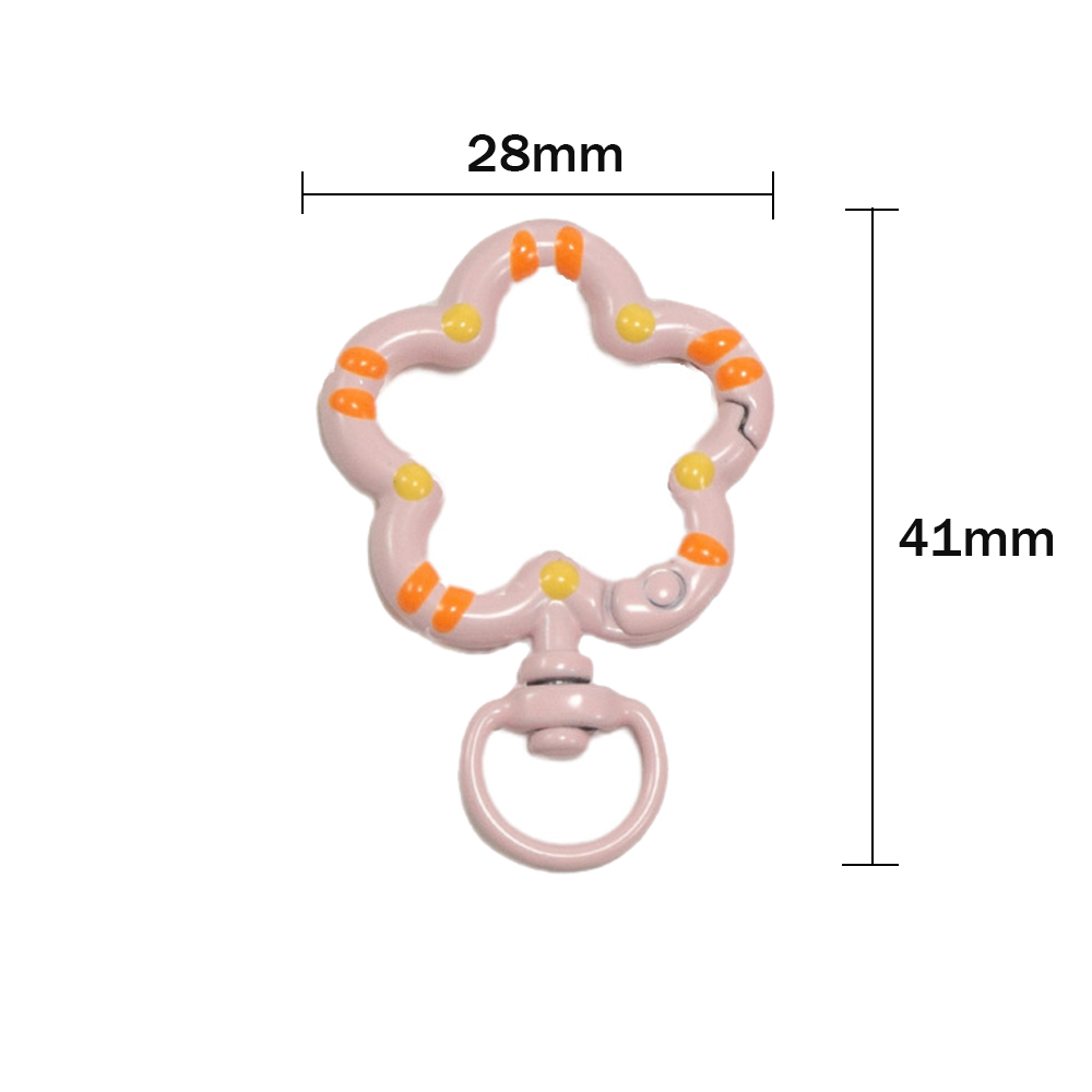5pcs Flower Metal Lobster Claw - đánh giá và giá Jewelry Making Hoops