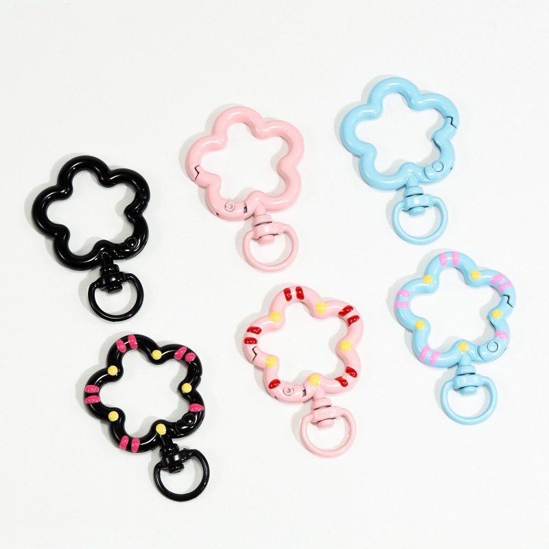 5pcs Flower Metal Lobster Claw - đánh giá và giá Jewelry Making Hoops
