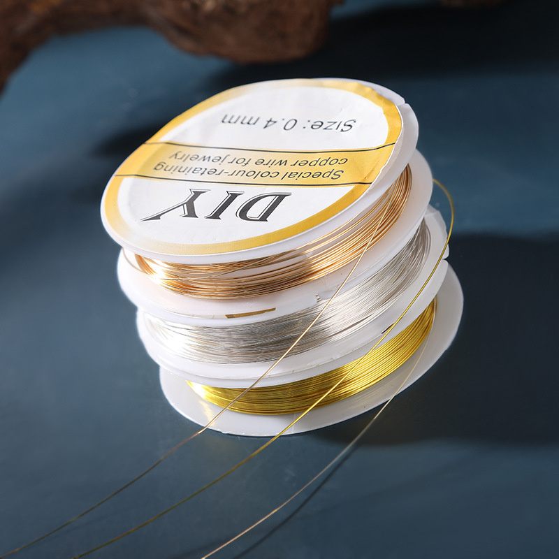 1Roll Silver Copper Wire 0.3/0 - đánh giá và giá Jewelry Making With Copper Wire