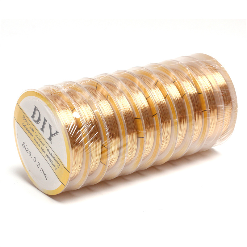 1Roll Silver Copper Wire 0.3/0 - đánh giá và giá Jewelry Making With Copper Wire