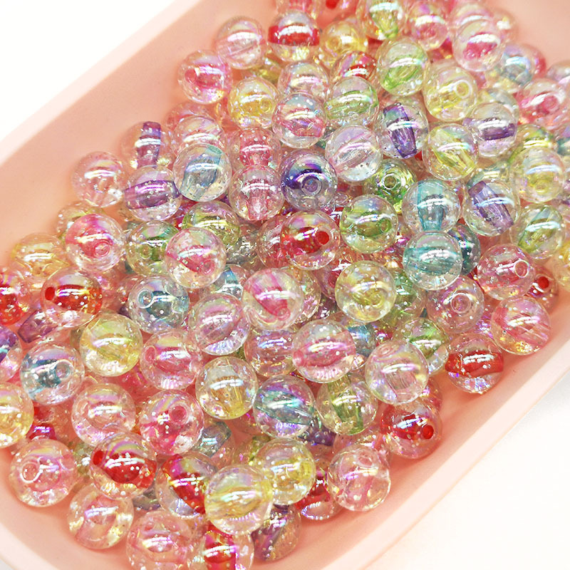 Bộ 50 10Mm Acrylic Hạt Nhiều M - đánh giá và giá Jewelry Making 4 Year Old