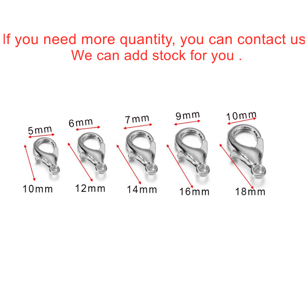 10pcs Multiple Size Lobster Cl - đánh giá và giá Jewelry Making Designs