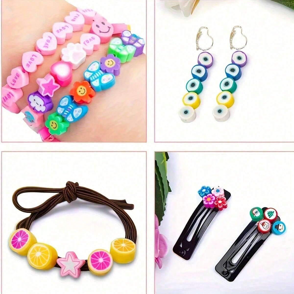 1450/1200/250pcs Polymer Clay  - đánh giá và giá Jewelry Making Organizer