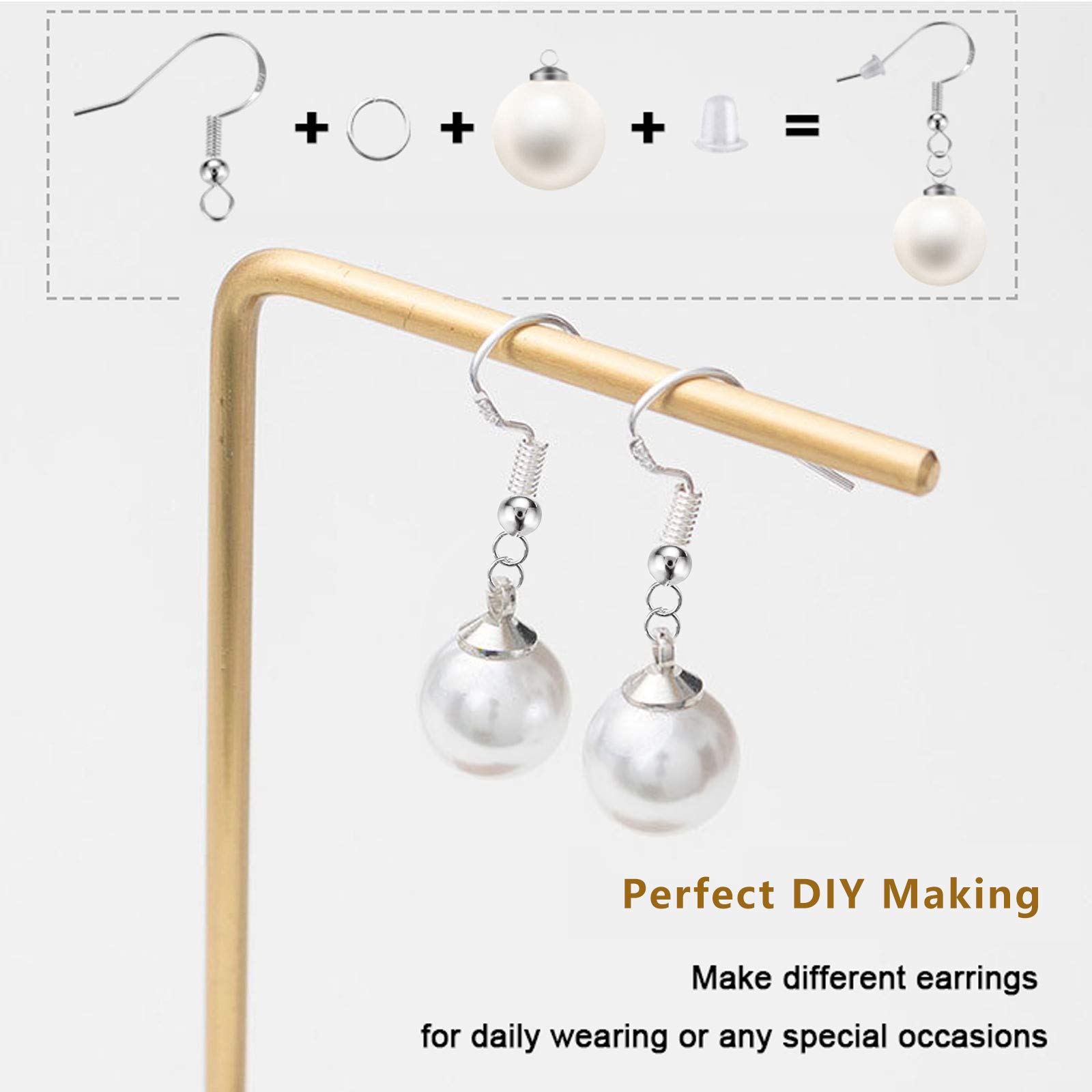 400pcs Hypoallergenic Earring  - đánh giá và giá Jewelry Making With Copper Wire