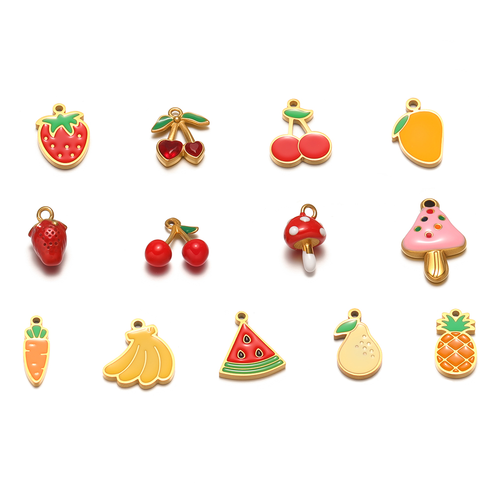 5Pcs Stainless Steel Cute Mush - đánh giá và giá Jewelry Making 4 Year Old