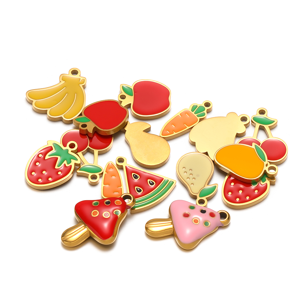 5Pcs Stainless Steel Cute Mush - đánh giá và giá Jewelry Making 4 Year Old