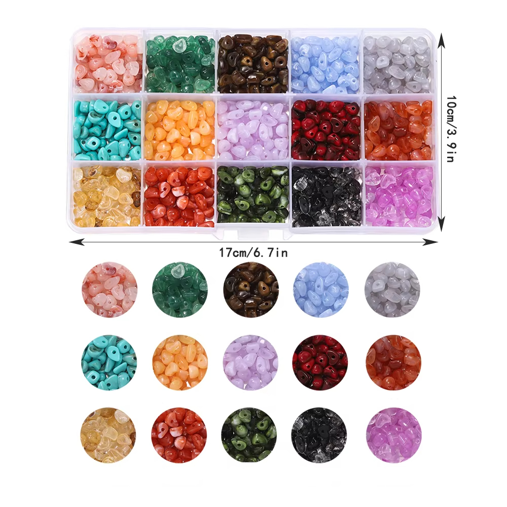 About 525pcs/Box Imitation Nat - đánh giá và giá Jewelry Making Organizer