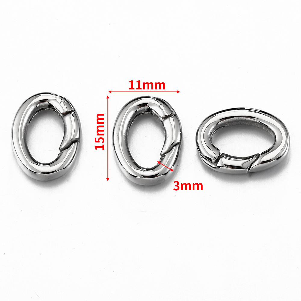 2 Cái/1 Lò Xo Thép Không Gỉ Tô - đánh giá và giá Jewelry Making Hoops