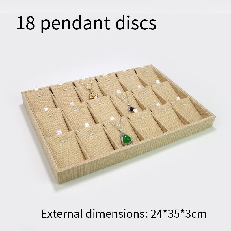 Elegant Linen Jewelry Display  - đánh giá và giá Jewelry Making Organizer