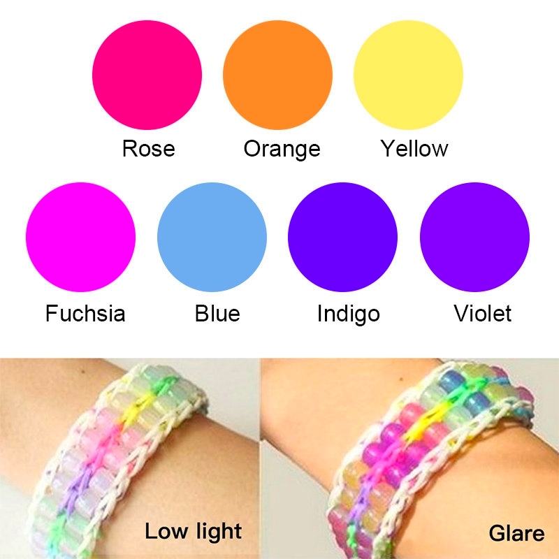 6*8mm UV Changing Reactive Acr - đánh giá và giá Jewelry Making 4 Year Old