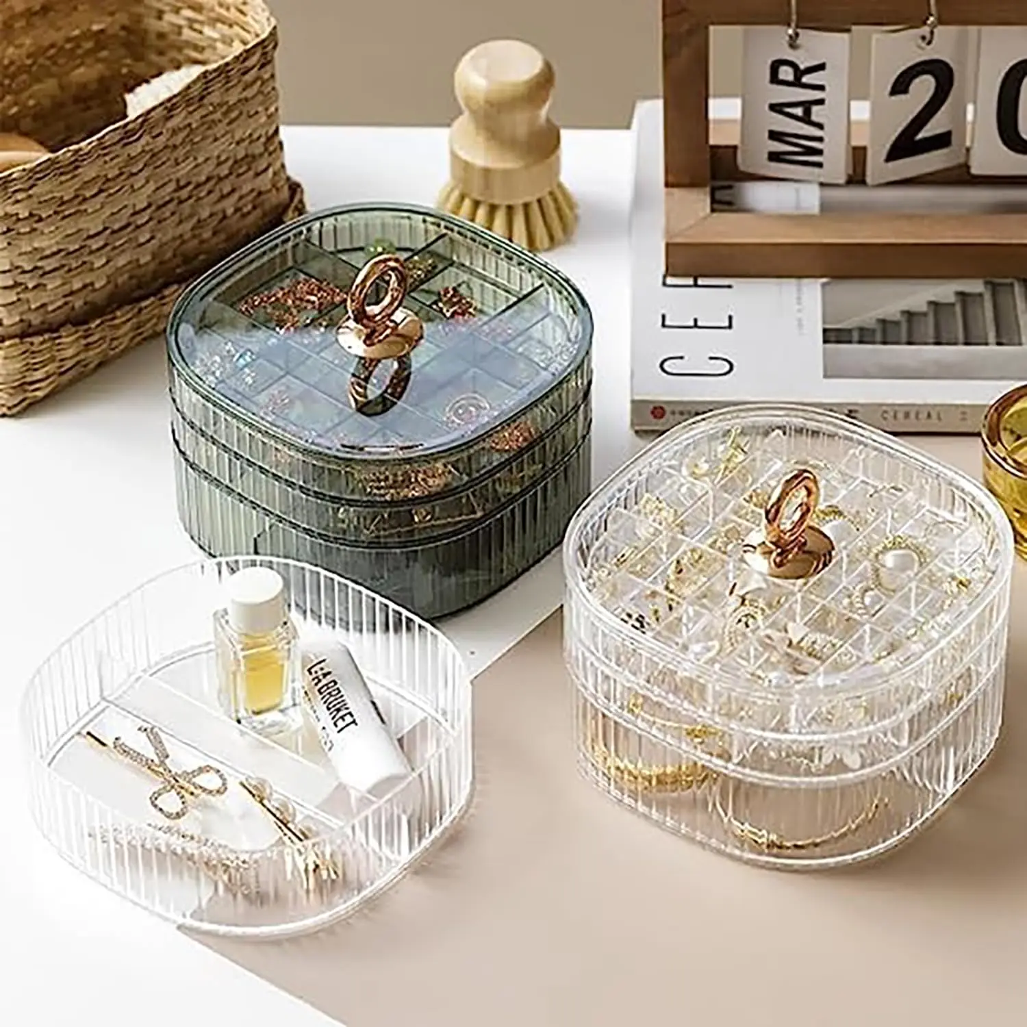 Jewelry Box, Jewelry Organizer - đánh giá và giá Jewelry Making Organizer