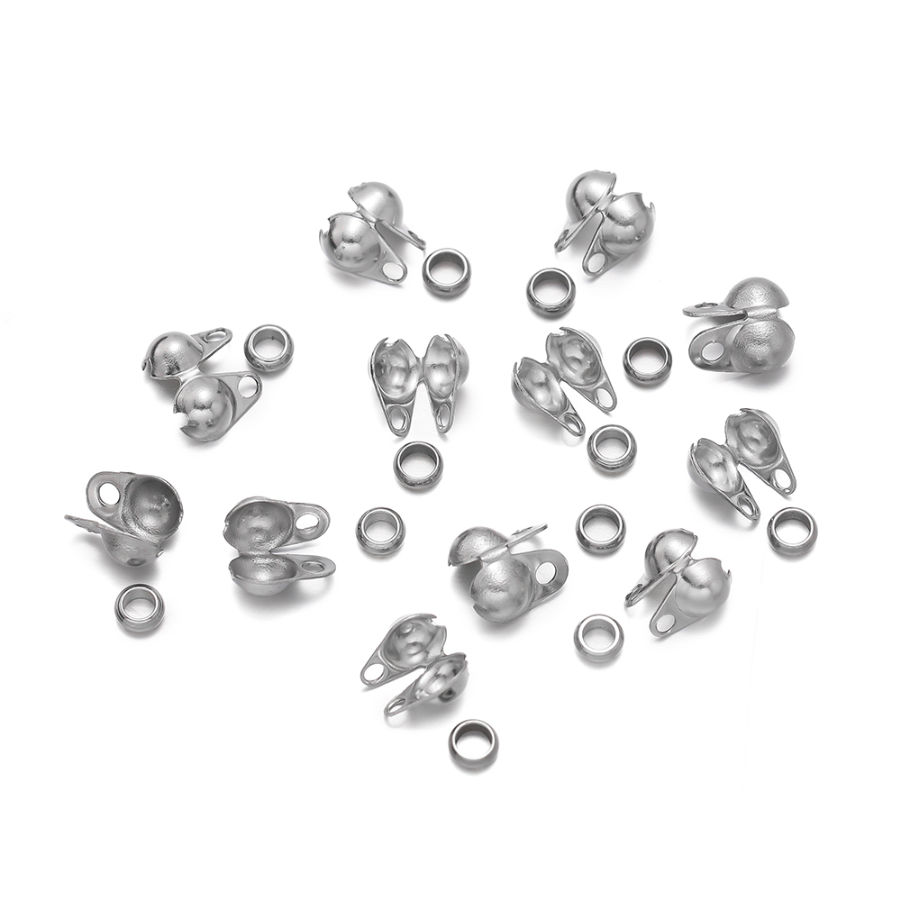 1Set Stainless Steel Crimp Bea - đánh giá và giá Jewelry Making Earring Supplies