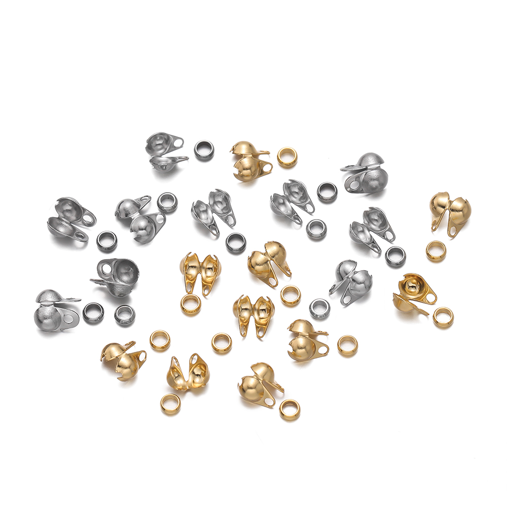 1Set Stainless Steel Crimp Bea - đánh giá và giá Jewelry Making Earring Supplies