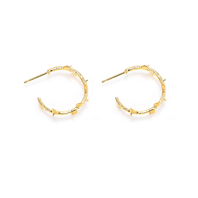 6PCS 18K Gold Color Brass with - đánh giá và giá Jewelry Making Earring Supplies
