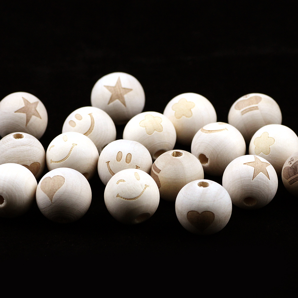10 Chiếc 20 Mm Vòng Gỗ Tự Nhiê - đánh giá và giá Jewelry Making 4 Year Old