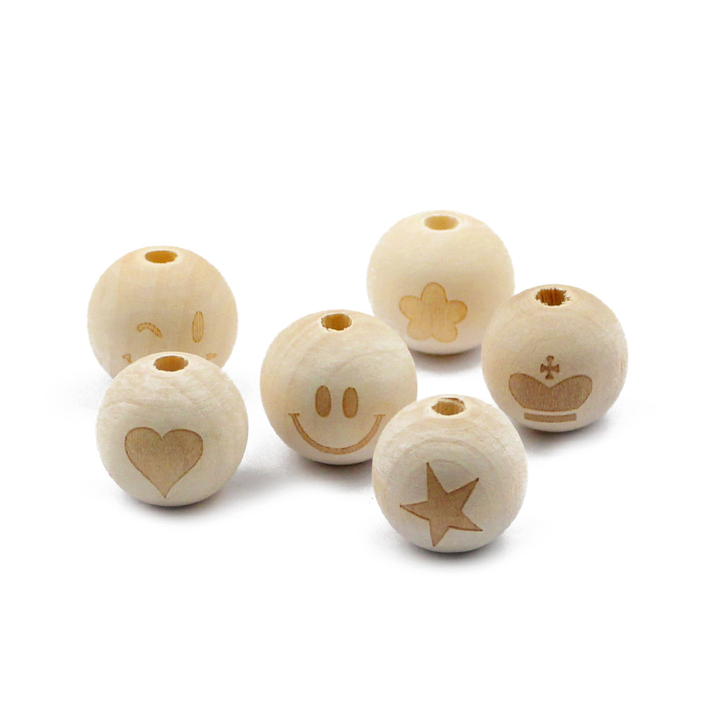 10 Chiếc 20 Mm Vòng Gỗ Tự Nhiê - đánh giá và giá Jewelry Making 4 Year Old