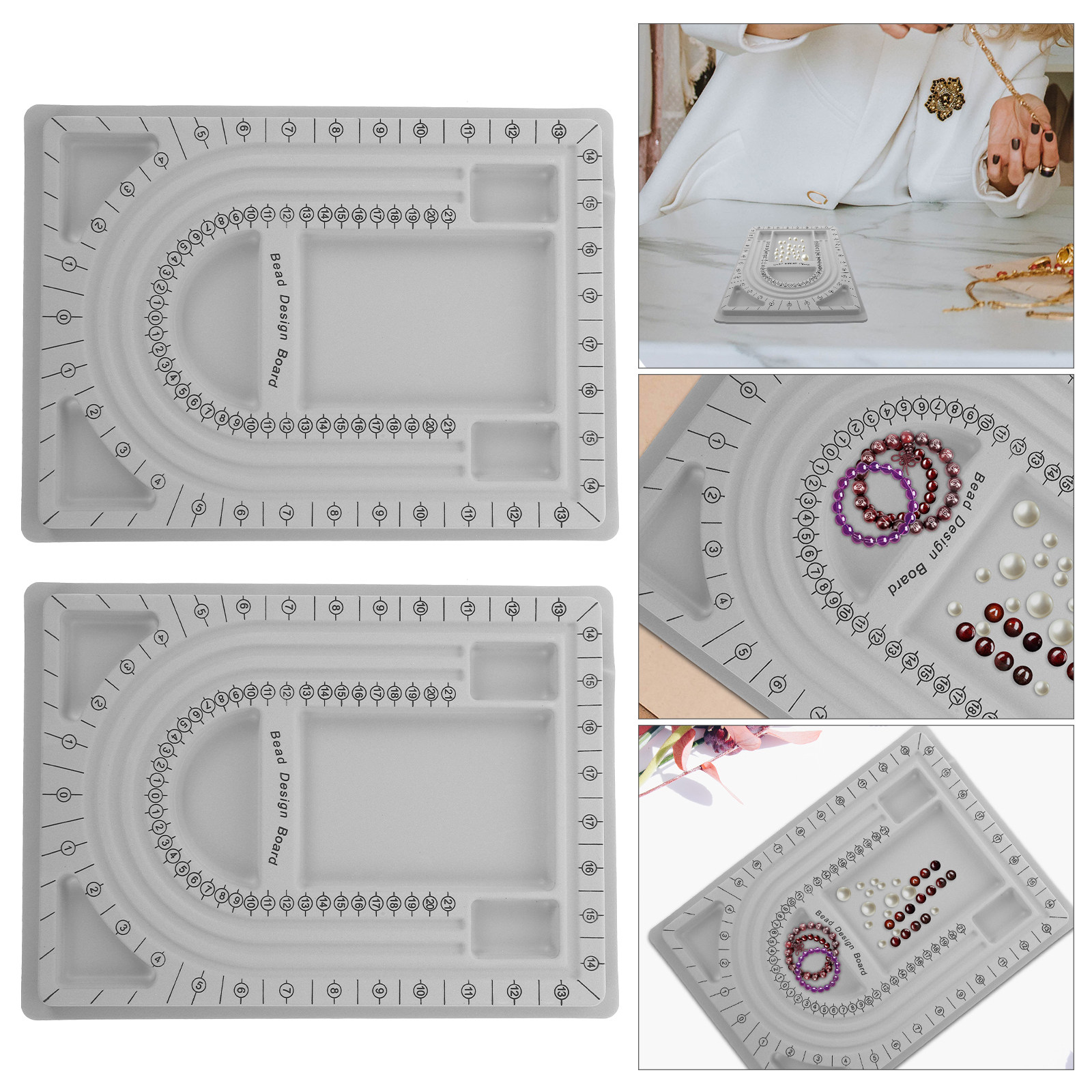 2Pcs Bead Design Board Jewelry - đánh giá và giá Jewelry Making Designs