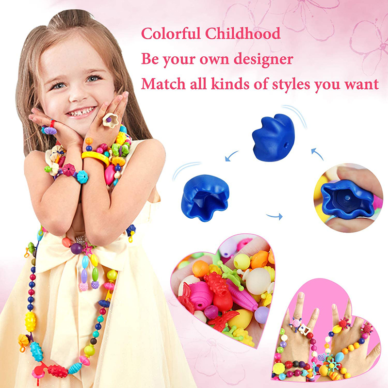 100pcs Pop Beads Children Girl - đánh giá và giá Jewelry Making 4 Year Old