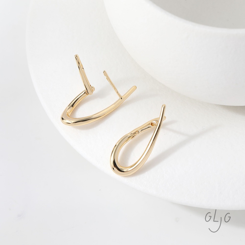 4PCS Twisted Shape Ear Studs D - đánh giá và giá Jewelry Making Earring Supplies