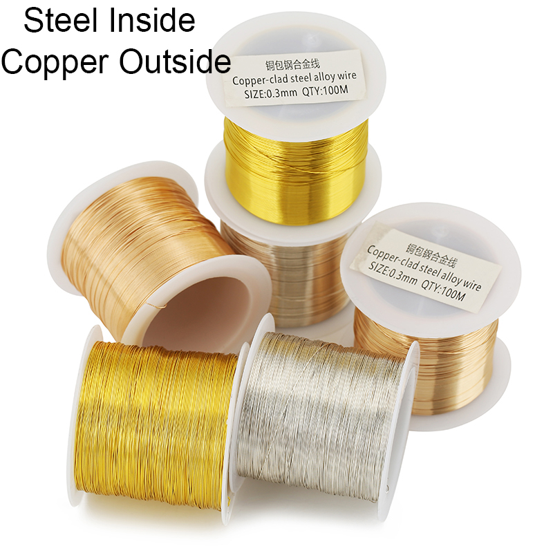 100meters Copper Stainless Ste - đánh giá và giá Jewelry Making With Copper Wire