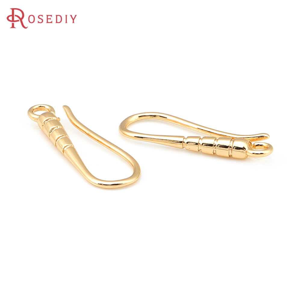 10 Chiếc 19.5X7MM Vàng 24K Màu - đánh giá và giá Jewelry Making Earring Supplies