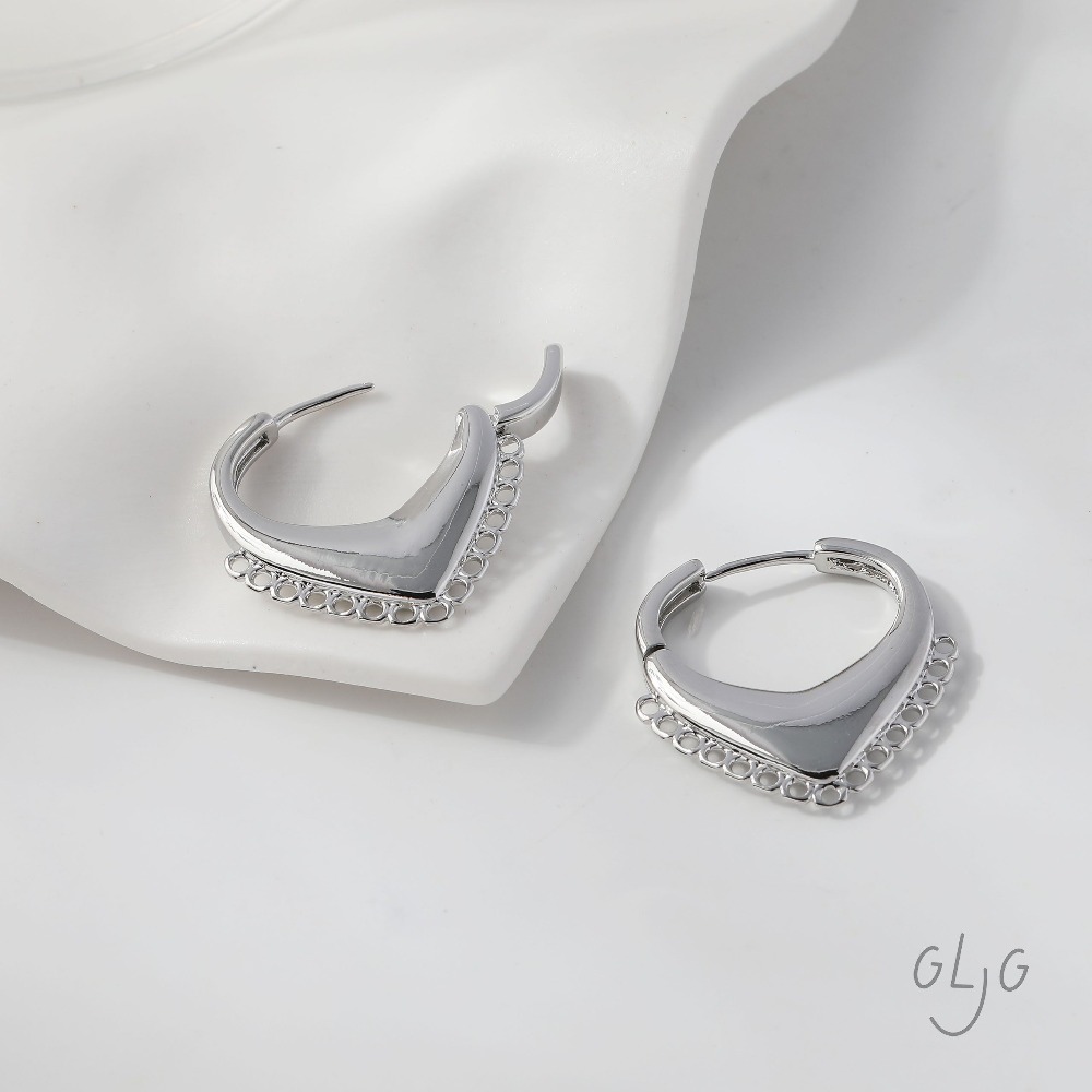 4PCS Dainty Heart Ear Studs Di - đánh giá và giá Jewelry Making Earring Supplies